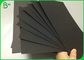 La pasta di cellulosa naturale 350GSM della carta kraft nera per fa il contenitore di regalo di qualità superiore