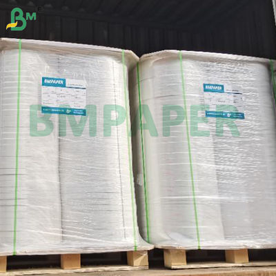 Carta per avvolgimento cannucce da 24g 28g 6000m, bianca, per uso alimentare, buona rigidità, per cannucce, confezionamento cannucce