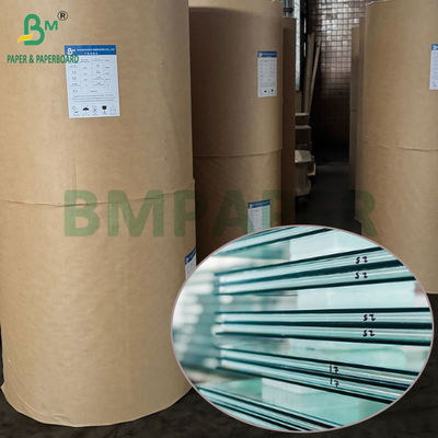 Carta Kraft marrone da 36GSM con eccellente resistenza alla muffa per l'intercalatura del vetro