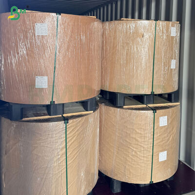 Rotolo di carta bianca lucida da 70 GSM per etichette di birra