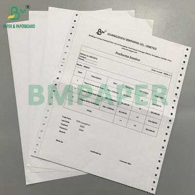 8 x 11' Bianco Blu Rosa 75gm Carta di copia senza carbonio Carta NCR multiparte per moduli e fatture