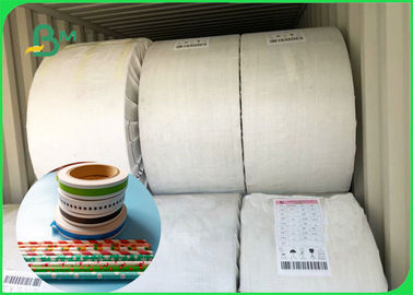 Larghezze carta di paglia impermeabile di stampa a colori di 600mm - di 15 60gsm FDA per bere