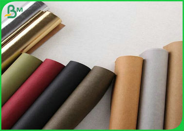 Rotolo lavabile differente del tessuto di colore 0.55MM Kraft per la fabbricazione delle borse
