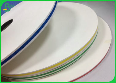 15MM 100% rotoli della carta di paglia di Saft/materia prima per paglia di carta