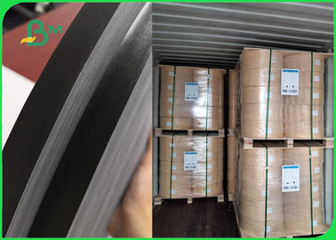 Rotolo nero solido della carta di paglia da 60 GSM per l'inchiostro approvato dalla FDA delle feste di compleanno 15MM