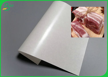 Il commestibile ha ricoperto un rotolo bianco 30gr 40gr della carta di MG del PE laterale per lo spostamento della carne fresca