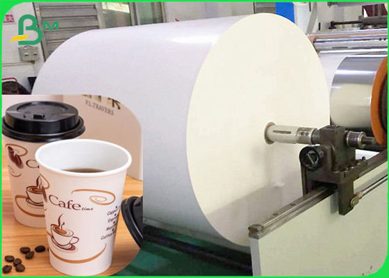 Il PE impermeabile al grasso ha ricoperto il rotolo di carta laminato di Cupstock per le tazze calde della bevanda