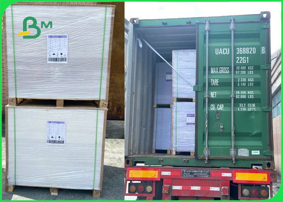 parte posteriore bianca del bordo della bolla di 300gsm 350gsm per i pacchetti 101 x 72cm dello spazzolino da denti