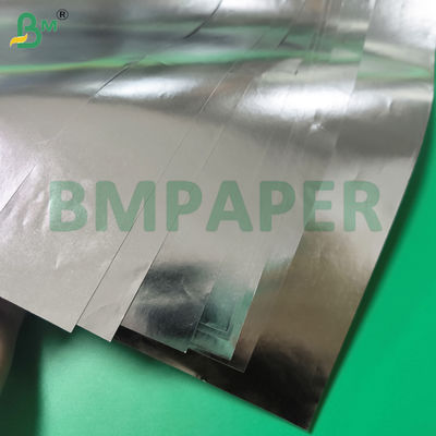 Carta etichetta birra C1S Bianco da un lato, argento dall'altro 65-120 gm