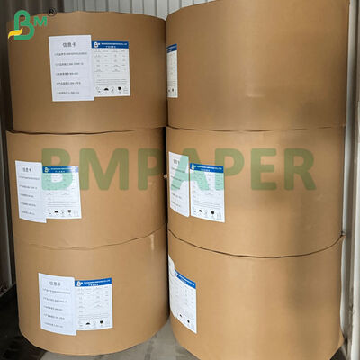 65 gm 70 gm Carta per il viso per etichette termiche per supermercati Etichette a prova di 3 pezzi, durevoli da stampare ad alta velocità