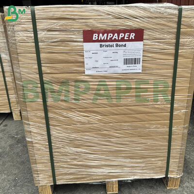 250 grammi di cartone bianco non rivestito Bristol Bond Sheets di carta 24.5 x 36 in Pesante superficie liscia
