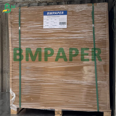 90 grammi di fogli di carta kraft estensibile marrone da 89 cm, con sacchetto di prodotti chimici Hi Stretch
