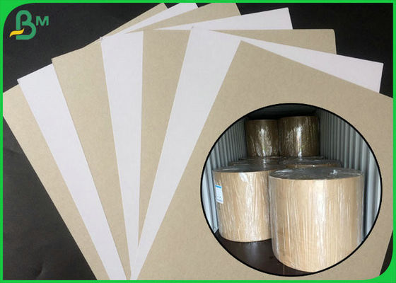 Il FSC ha certificato il lato bianco del bordo duplex rivestito con la parte posteriore di Grey in imballaggio del grande rotolo