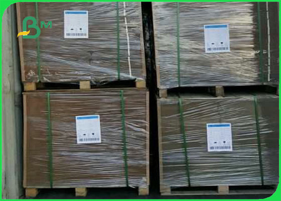 Carta residua duplex patinata approvata FSC di Gray della parte posteriore di bianco del peso 350g Couche della cartapesta del bordo 100%