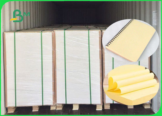 carta di Woodfree di giallo di 70GSM 80GSM/pasta-carta FSC vergine della carta per scrivere 100% certificata