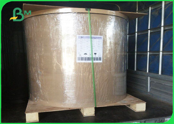 48gsm carta di carta termica bianca enorme 690mm del rotolo 690mm per le etichette