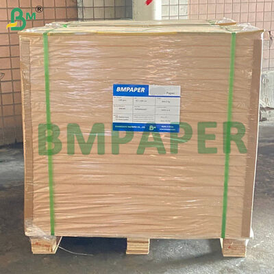 Carta kraft cerata monofacciale a strisce rosse 37gsm 42gsm per avvolgere frutta