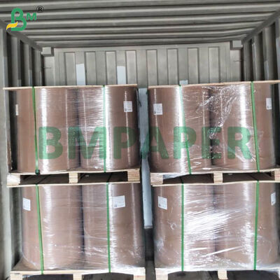 Carta di avvolgimento per vetro a macchina non sbiancata Marrone 1000 mm Larghezza rotolo 35 gm