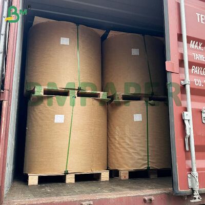 Carta di avvolgimento per vetro a macchina non sbiancata Marrone 1000 mm Larghezza rotolo 35 gm