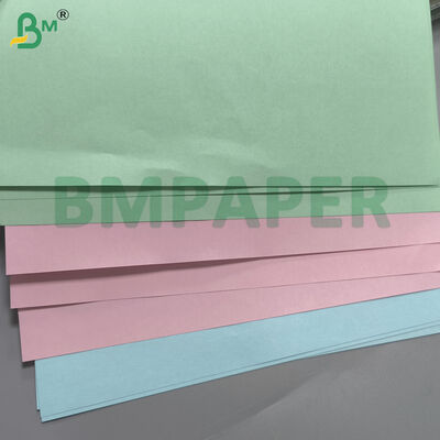NCR Paper Carbonless Copy Paper Roll con 100% di fibre vergini, peso di base da 48 gm a 80 gm e rivestimento CB CFB CF
