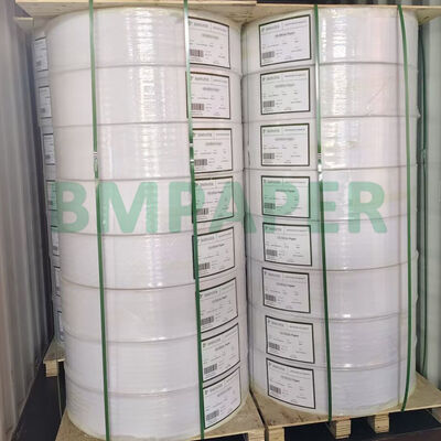 65 gm 70 gm Carta per il viso per etichette termiche per supermercati Etichette a prova di 3 pezzi, durevoli da stampare ad alta velocità