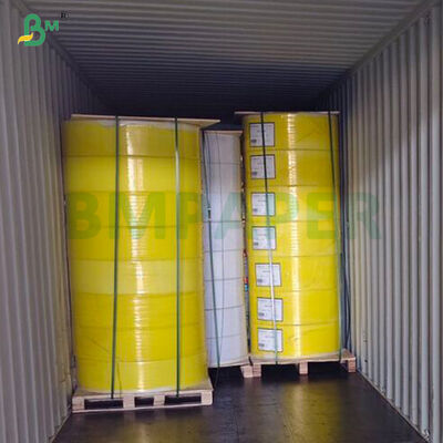 Bianco Blu Giallo 78-85g Carta di copia senza carbonio 214mm 305mm 650mm In roll