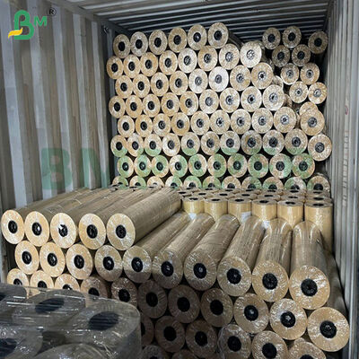 70 gm 75 gm carta da macellaio rosa greaseproof per avvolgere la carne 60cm x 60m