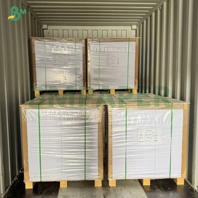 Rotolo di carta bianca lucida da 70 GSM per etichette di birra