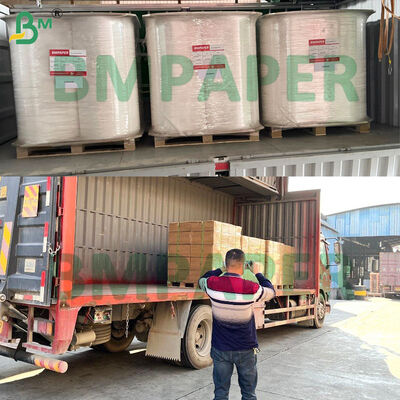 Rotoli di carta velina bianca leggera o con stampa personalizzata, tagliati per l'incarto singolo di cannucce