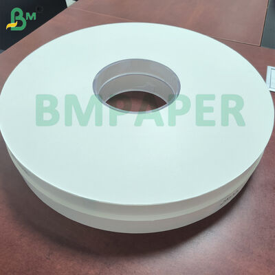 Rotoli di carta velina bianca leggera o con stampa personalizzata, tagliati per l'incarto singolo di cannucce