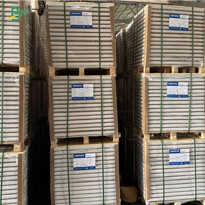 Carta di etichetta resistente all'umidità ad alta lucentezza su un lato