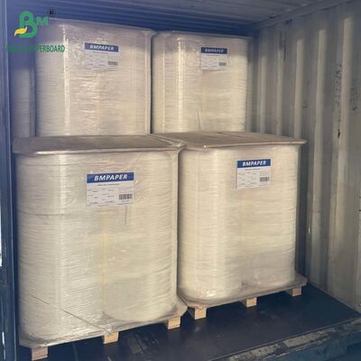 Carta per avvolgimento di cannucce 28mm x 6000m 26gsm per imballaggio di cannucce usa e getta