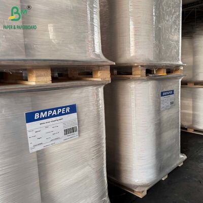 Carta per avvolgimento di cannucce 28mm x 6000m 26gsm per imballaggio di cannucce usa e getta