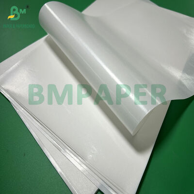 380 mm 400 mm 40 gm +10 PE Biancato bianco MG Kraft Paper Roll per imballaggio di zucchero