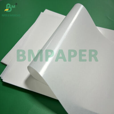 380 mm 400 mm 40 gm +10 PE Biancato bianco MG Kraft Paper Roll per imballaggio di zucchero