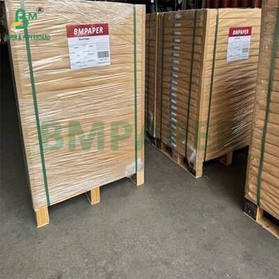 380 mm 400 mm 40 gm +10 PE Biancato bianco MG Kraft Paper Roll per imballaggio di zucchero