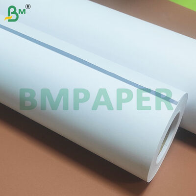 20lb Rotoli di Carta per Plotter CAD da Ingegneria Resistenti, Bianchi su Due Lati