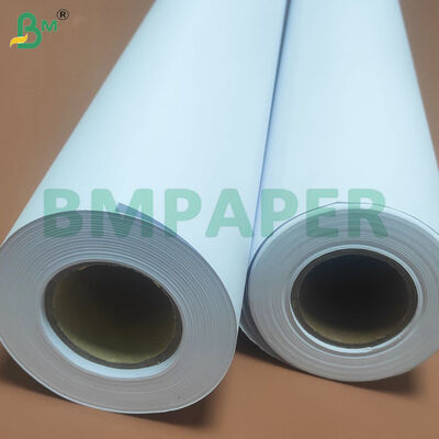 20lb Rotoli di Carta per Plotter CAD da Ingegneria Resistenti, Bianchi su Due Lati