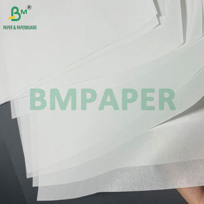 40GSM Rulli di carta bianca non rivestita 840MM per imballaggio di calzature e tessuti