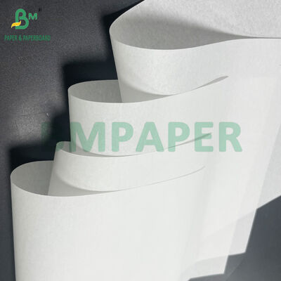 40GSM Rulli di carta bianca non rivestita 840MM per imballaggio di calzature e tessuti