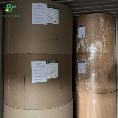 40GSM Rulli di carta bianca non rivestita 840MM per imballaggio di calzature e tessuti