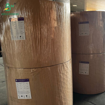 40GSM Rulli di carta bianca non rivestita 840MM per imballaggio di calzature e tessuti