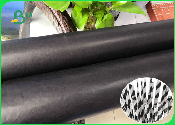 Rotolo di carta paglia stampabile, colore nero pieno su un lato, 80G 135G