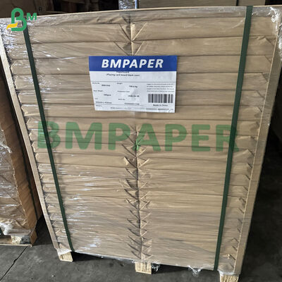 310gm Carta da gioco a core nero Lino in rilievo Finitura rigidità e durata superiori