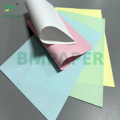50 gm 55 gm Carta di copia bianca e colorata senza carbonio per moduli aziendali 8.5 x 11 pollici