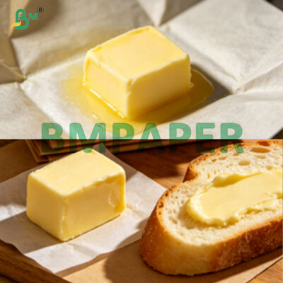 Buon rotolo di carta grezza con avvolgimento del burro resistente alle basse temperature