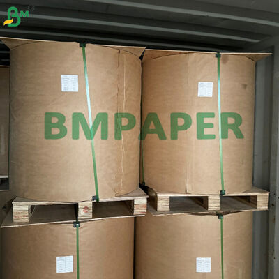 Carta kraft a strisce marrone naturale 30 - 70 Gsm per imballaggio e stampa