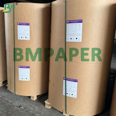 Carta Kraft Bianca da 250gsm 300gsm per Cartellini in Bobine Jumbo, Superficie Grezza