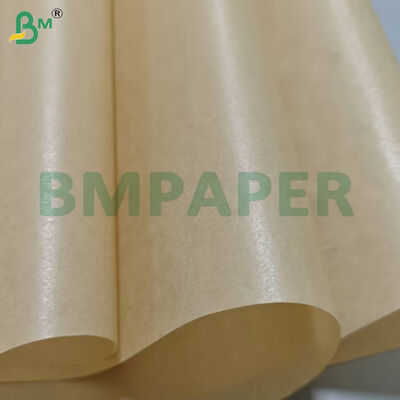 Carta da forno marrone con rivestimento in silicone su due lati da 40 g/m² in rotoli jumbo