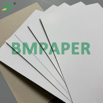 1.0 mm Cartone Duplex Blanco Grosor 700 mm 750 mm x 1000 mm, Ricorso grigio rivestito di bianco